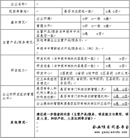 【幹貨分(fēn)享】2018年廣東省高新技術企業現場考察攻略